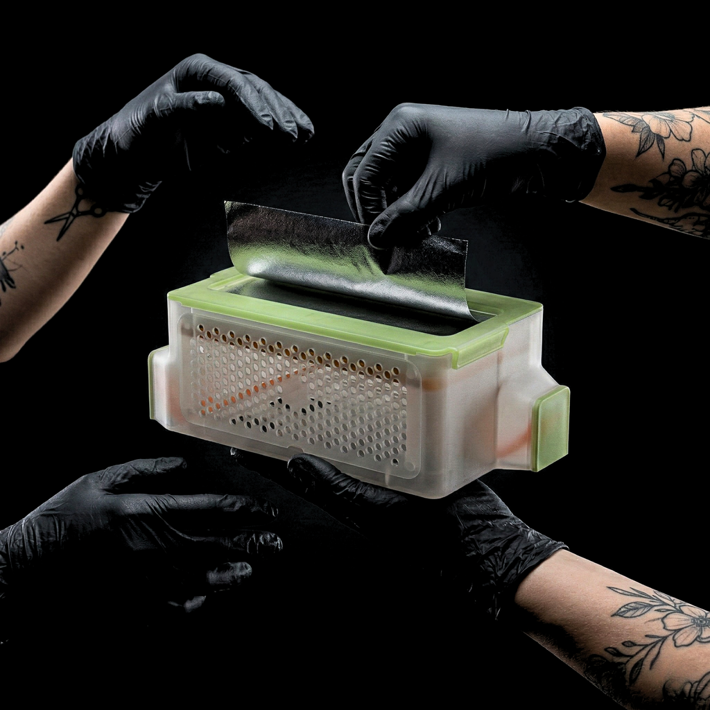 Full-Sheet Hair Foil Dispenser Box | Mix & Match Translucent Colors | 3D Printed PETG