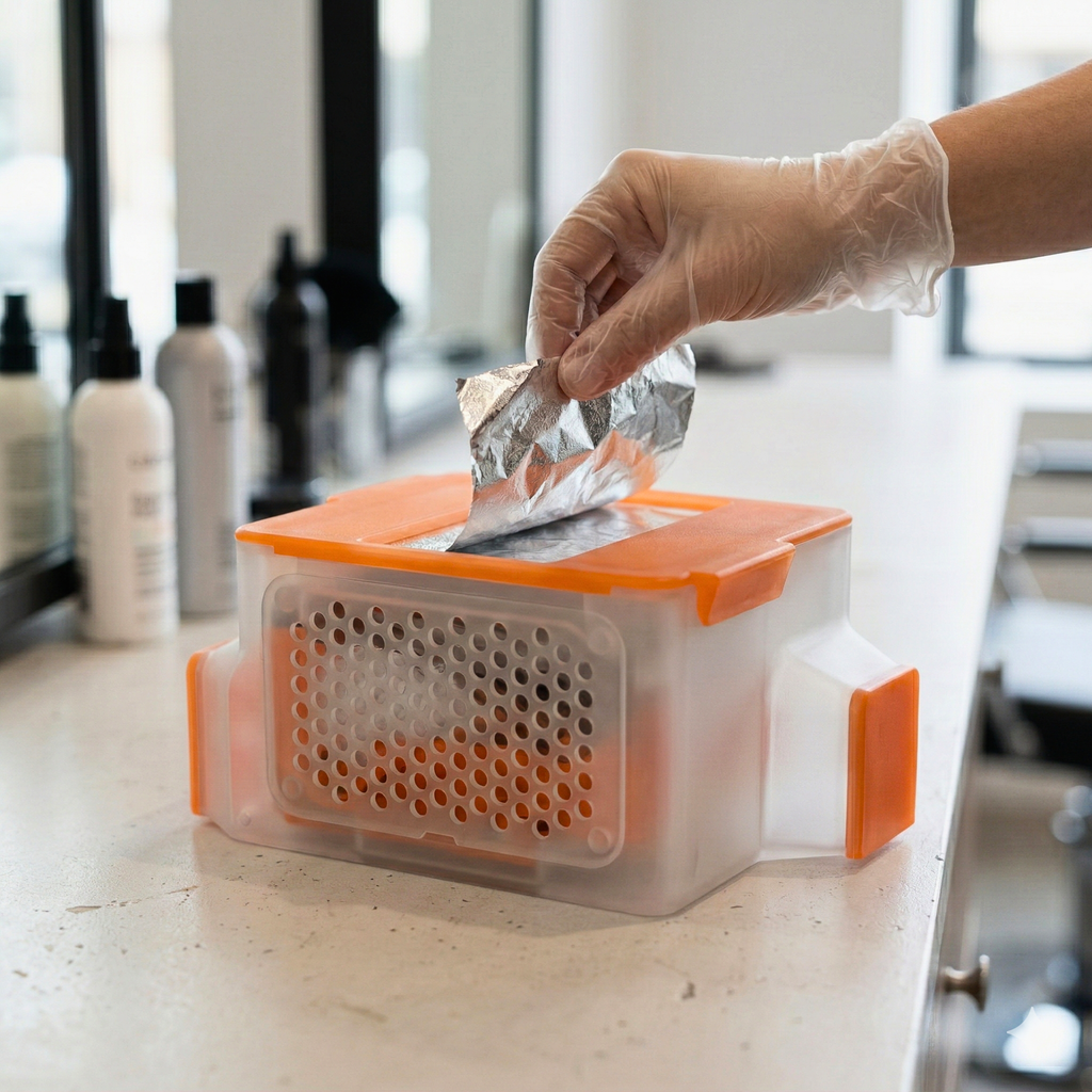 Half-Sheet Hair Foil Dispenser Box | Mix & Match Translucent Colors | 3D Printed PETG