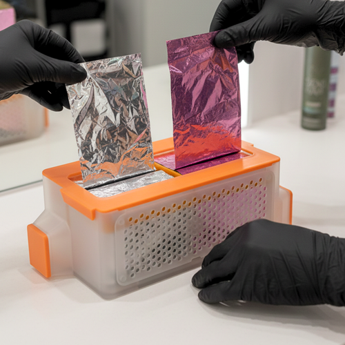 Full-Sheet Hair Foil Dispenser Box | Mix & Match Translucent Colors | 3D Printed PETG