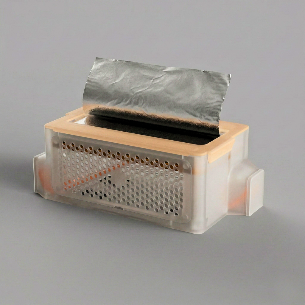 Full-Sheet Hair Foil Dispenser Box | Mix & Match Translucent Colors | 3D Printed PETG