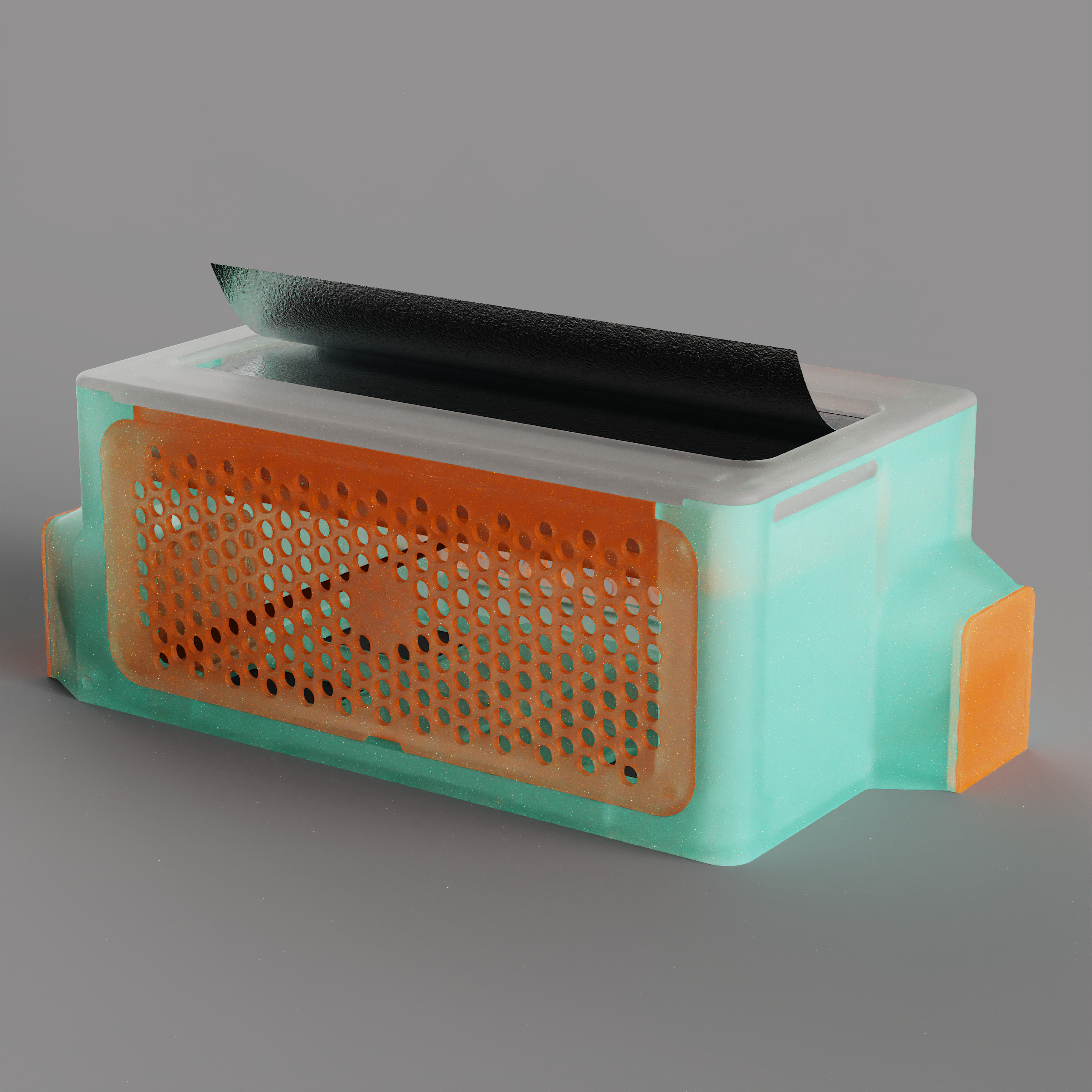 Full-Sheet Hair Foil Dispenser Box | Mix & Match Translucent Colors | 3D Printed PETG