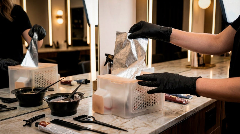 Full-Sheet Hair Foil Dispenser Box | Mix & Match Translucent Colors | 3D Printed PETG