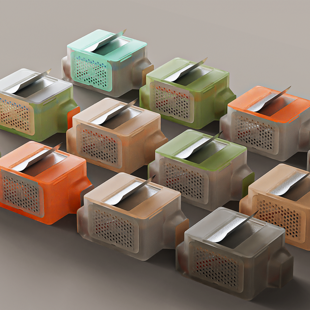 Half-Sheet Hair Foil Dispenser Box | Mix & Match Translucent Colors | 3D Printed PETG