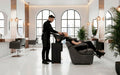 Adjustable Hydraulic Shampoo Bowl System | Foot-Pump Height Control (Pre-Order Special)